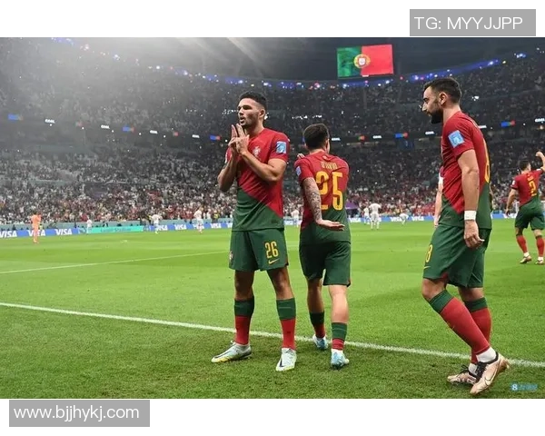 葡萄牙与摩洛哥激战正酣双方拼尽全力争夺胜利